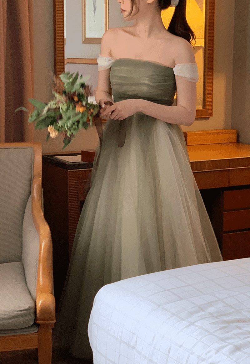 (Made) Garden Tulle dress